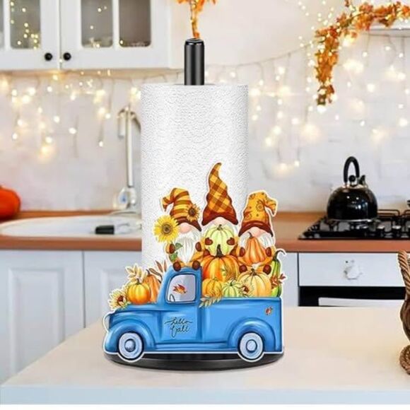 Fall Paper Towel Holder, NEW - Picture 3 of 4